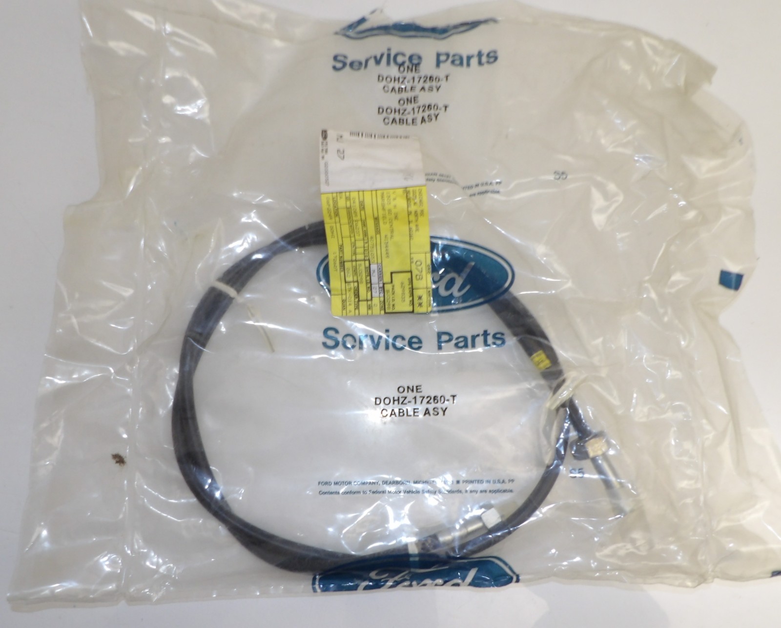 1970-1979 Ford L LN LNT LT LTS 800 900 Truck NOS 5/S or 16/S SPEEDOMETER CABLE