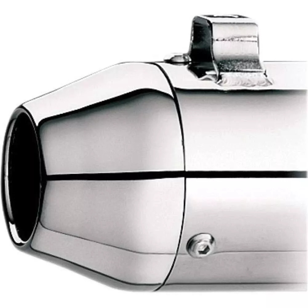 Kerker Tapered End Cap * SUPERTRAPP * Chrome Plate * Harley Baggers 108-7257