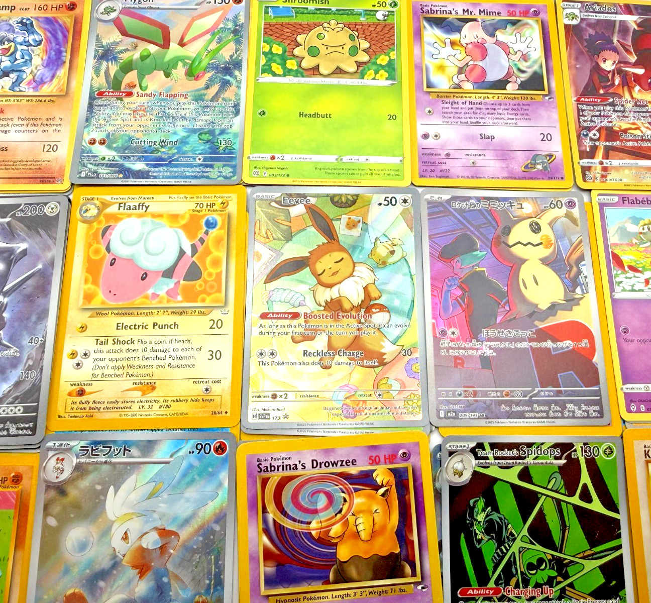 Over 400+ Pokemon Cards Collection Trainers included Energy + Holos & Full Arts
