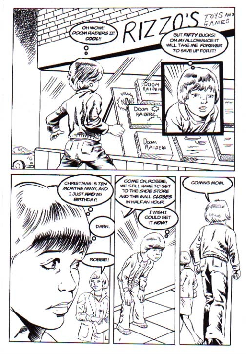  KEN LANDGRAF/ANTHONY CACIOPPO~PUBLISHED ARTWORK 3 PAGES~ COMPLETE STORY