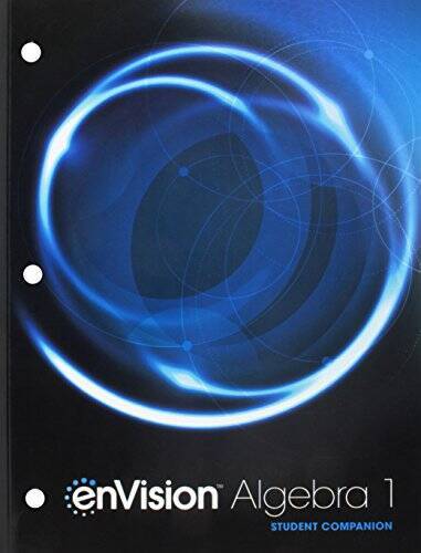 ENVISION AGA COMMON CORE STUDENT COMPANION ALGEBRA 1 GRADE 8/9 C - VERY GOOD ENVISION AGA COMMON CORE STUDENT COMPANION ALGEBRA 1 GRADE 8/9 C - VERY GOOD