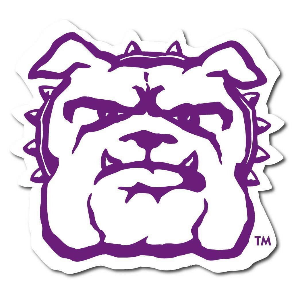 Truman State University Bulldog Shaped Plastic Yard Sign - 