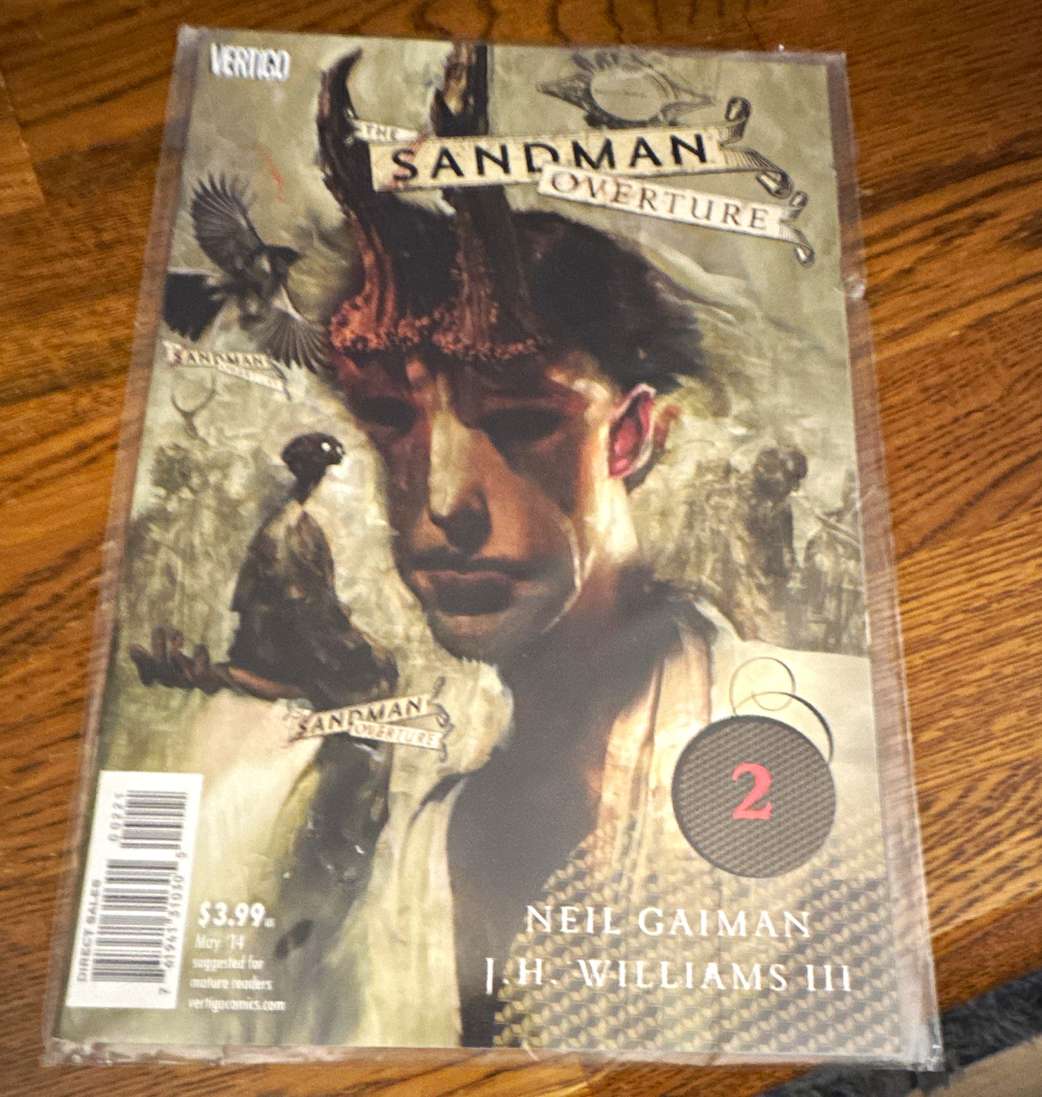 The Sandman: Overture #2 May 2014 Neil Gaiman J.H. Williams III The Sandman: Overture #2 May 2014 Neil Gaiman J.H. Williams III