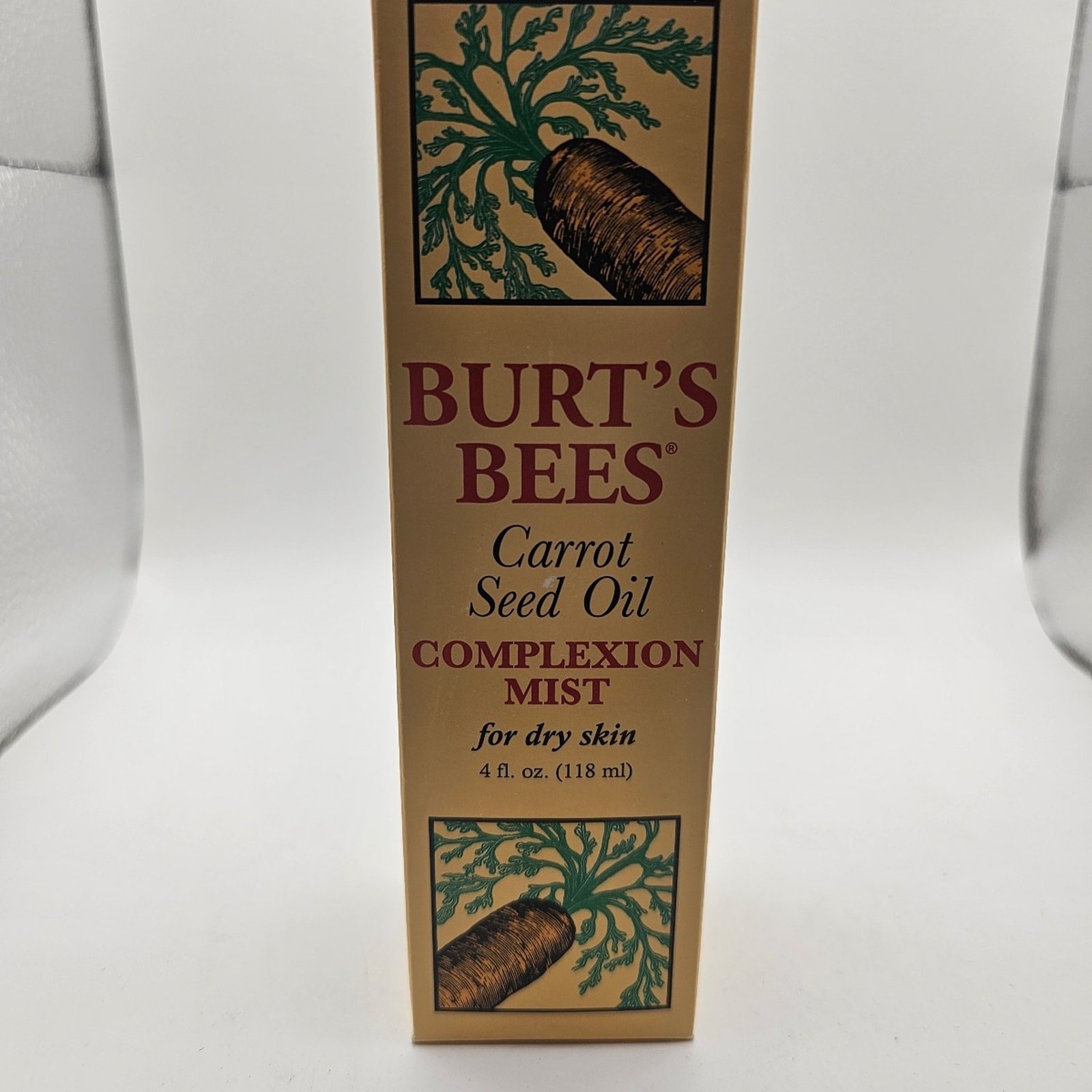 New Vintage Burt's Bees Carrot Seed Oil Complexion Mist 4oz HTF New Vintage Burt's Bees Carrot Seed Oil Complexion Mist 4oz HTF