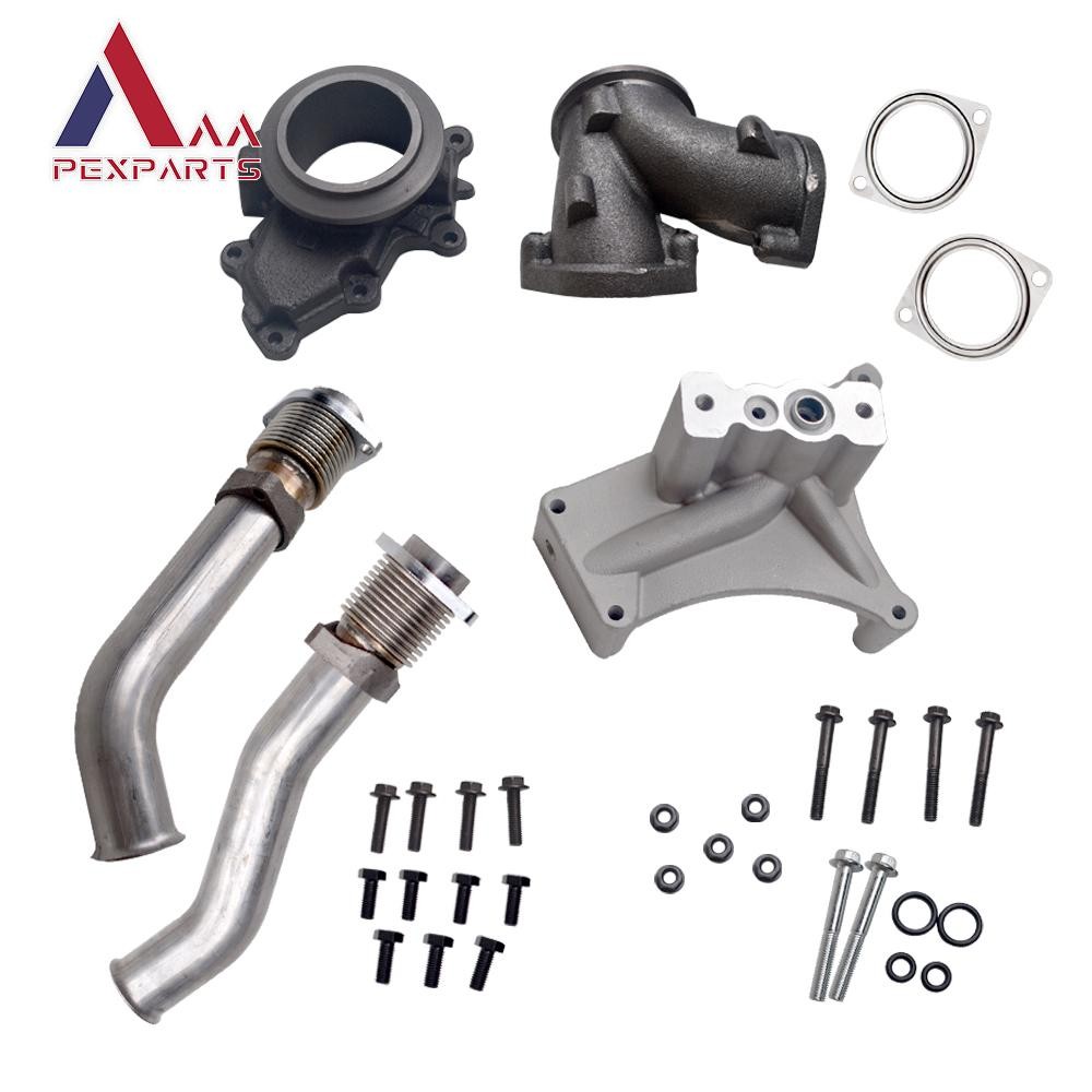 For 99.5-03 Ford 7.3LTurbo Up Pipe Kit with NON-EBPV Pedestal & Exhaust Housing