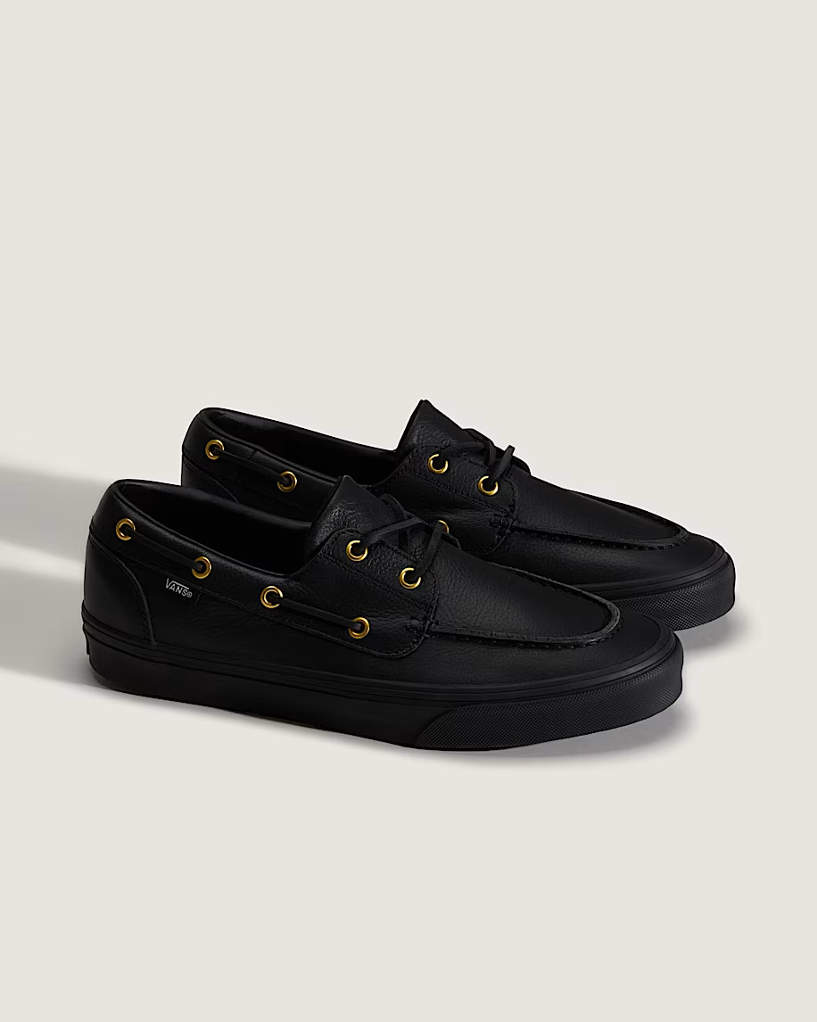 Vans shoes men size 11,  2-Eyelet Boat Shoe, Leather, New in box.
