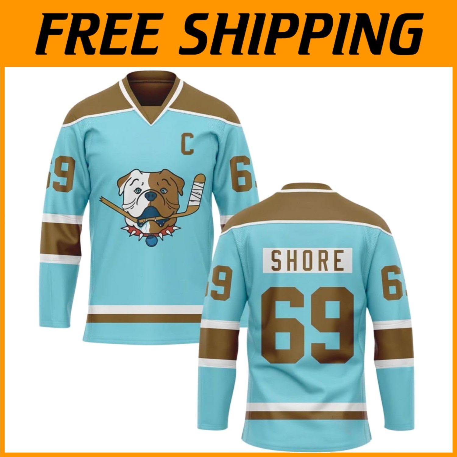 Official Sudbury Blueberry Bulldogs Hockey Jersey`