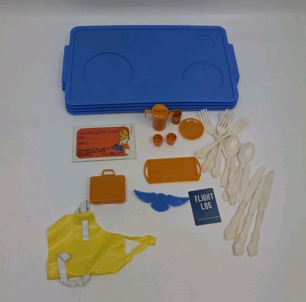 Huge Lot Vintage Mattel Barbie 1972 Friendship Plane Accessories Lot Huge Lot Vintage Mattel Barbie 1972 Friendship Plane Accessories Lot