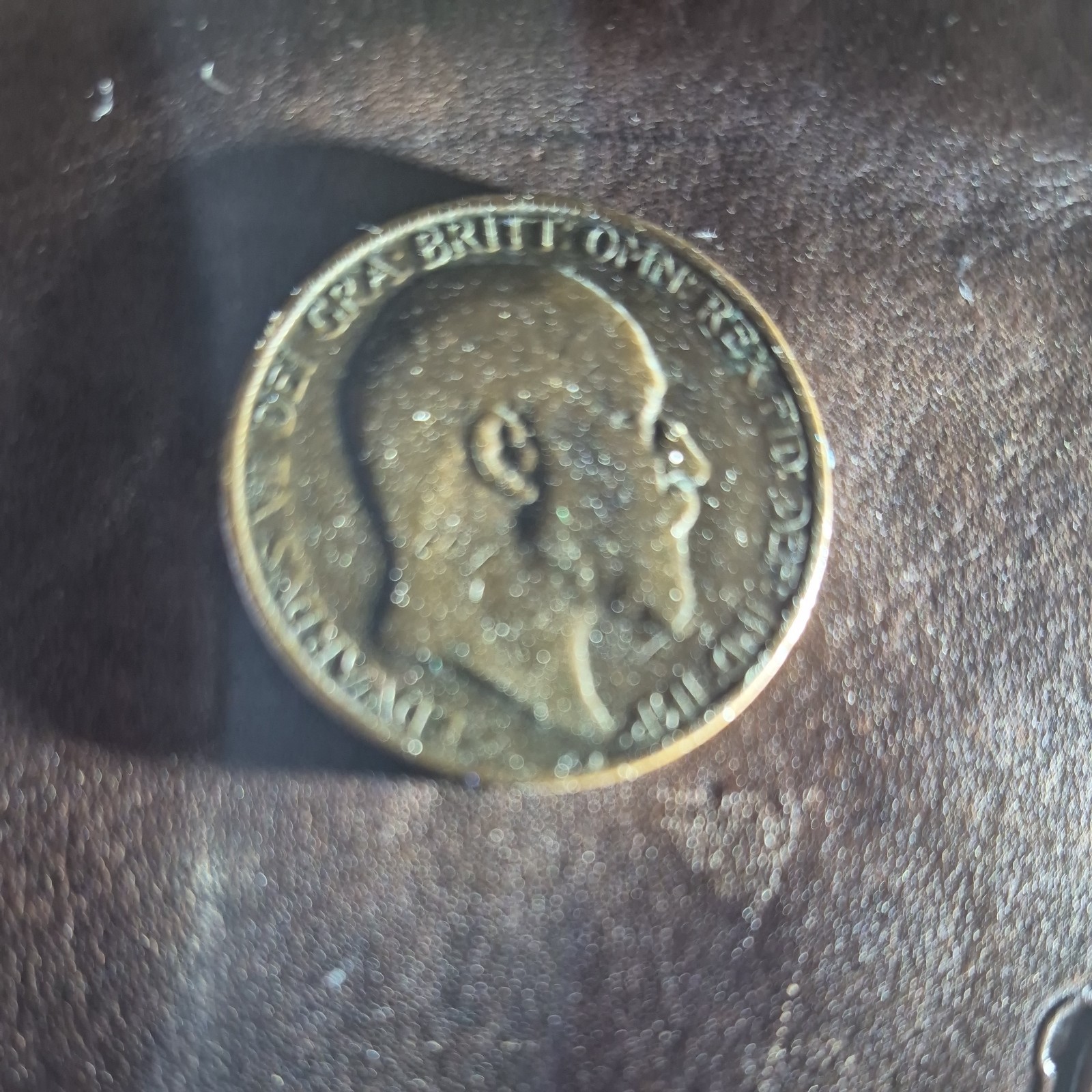 1902 King Edward VII One Penny Coin \