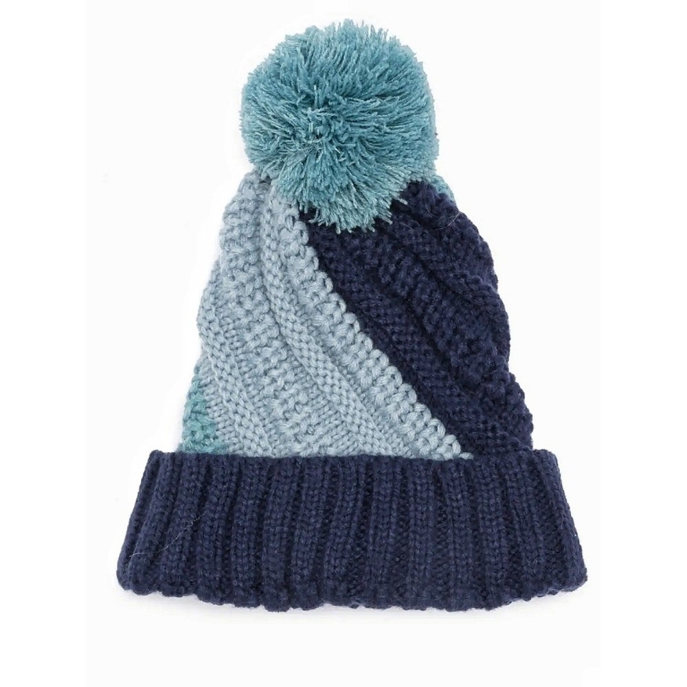 NEW Vince Camuto | Two Tone Knit Beanie + Pompom NEW Vince Camuto | Two Tone Knit Beanie + Pompom