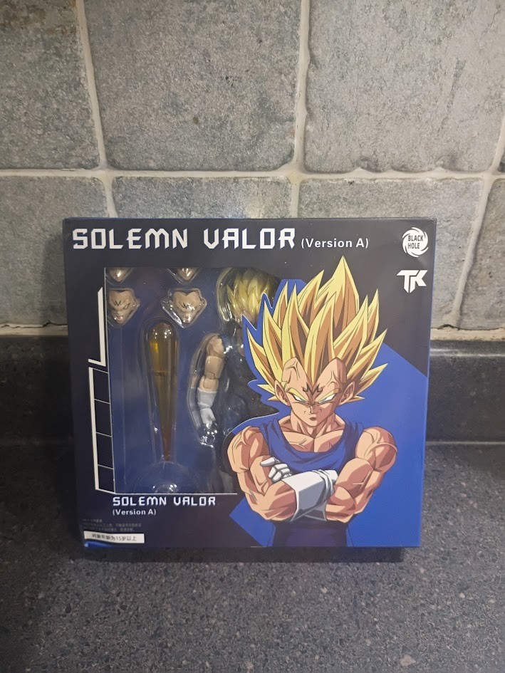 Black Hole Toys Solemn Valor (Version A) Majin Vegeta Figuarts 3rd Party MIB