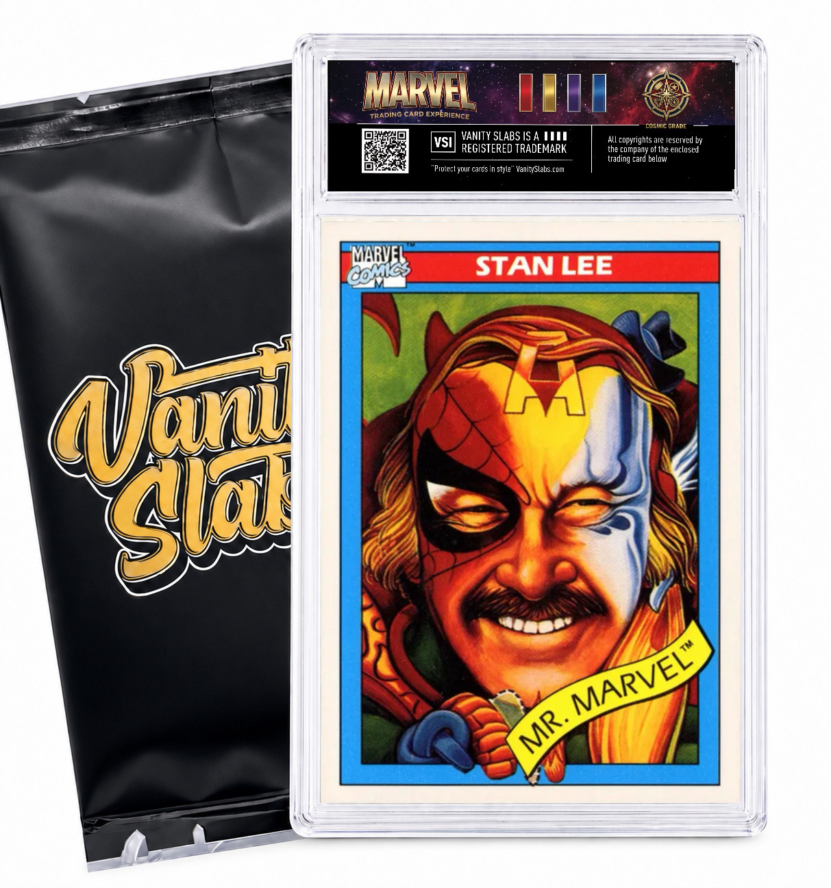 Marvel Comics Mystery Slab | Chase Famous Characters, Inserts, Numbered | 1 Card