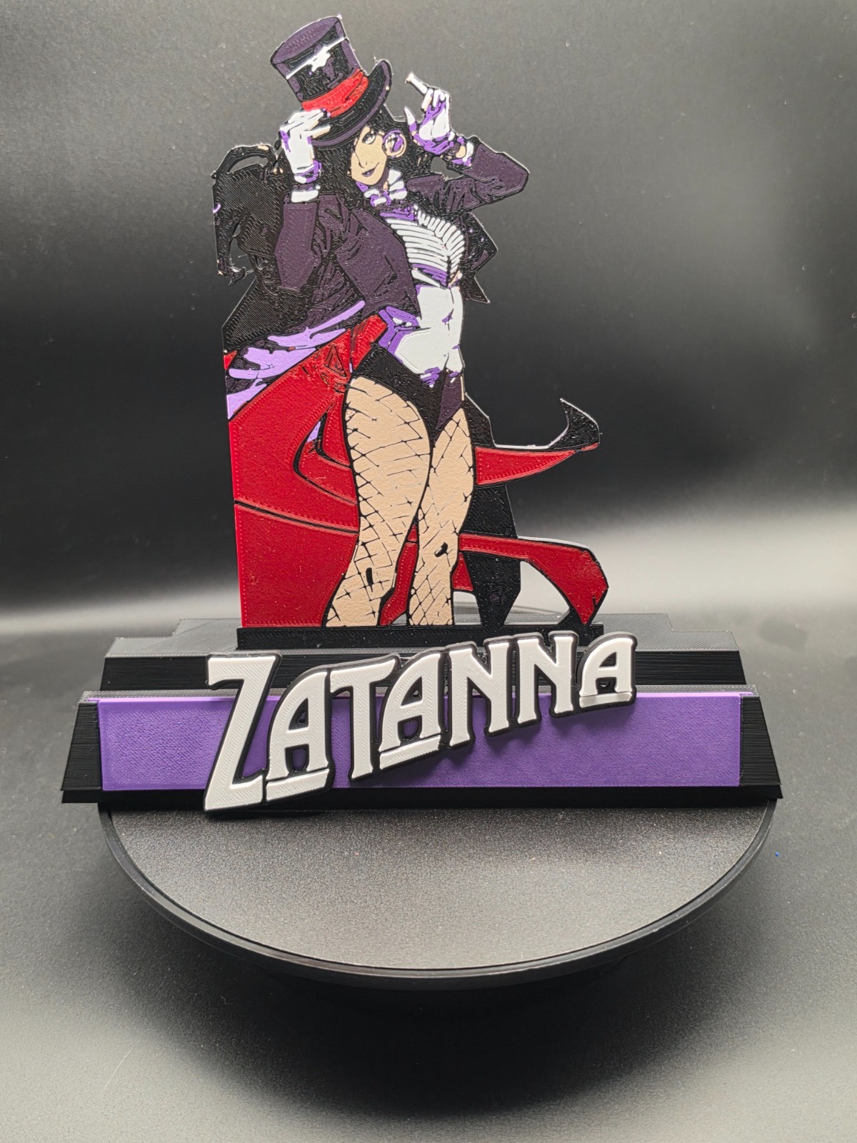 Zatanna Comic Book Display Stand, CGC, CBCS Non-Graded Comics Zatanna Comic Book Display Stand, CGC, CBCS Non-Graded Comics