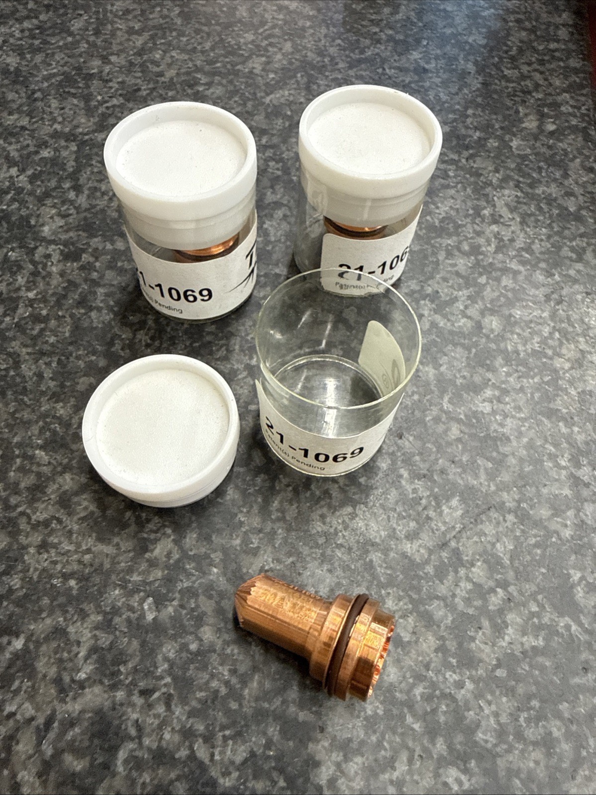 3x Genuine Thermal Dynamics 21-1069 Electrode 50A MS