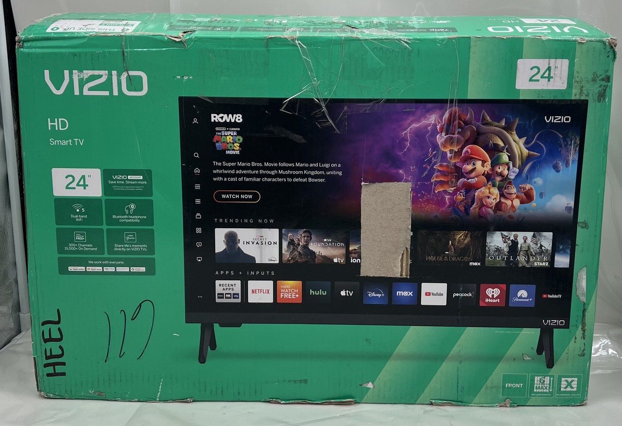 VIZIO 24 INCH HD SMART TV VHD24M-0810 W DUAL BAND WIFI HDMI BLUETOOTH VIZIO 24 INCH HD SMART TV VHD24M-0810 W DUAL BAND WIFI HDMI BLUETOOTH