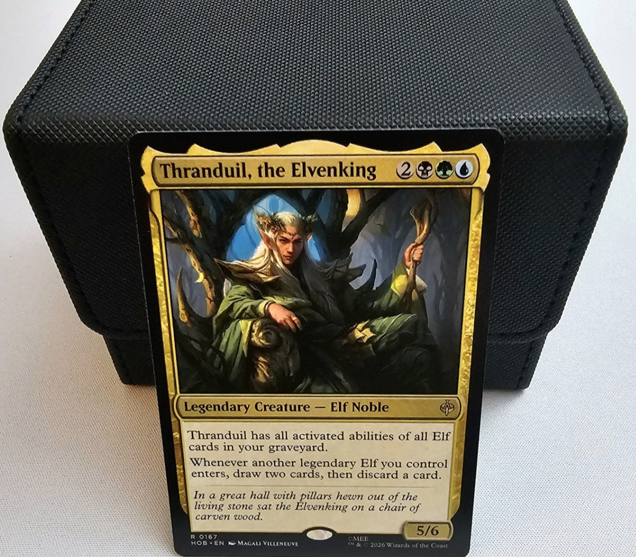 Thranduil, the Elvenking MTG Commander Deck EDH Elf Tribal The Hobbit Graveyard