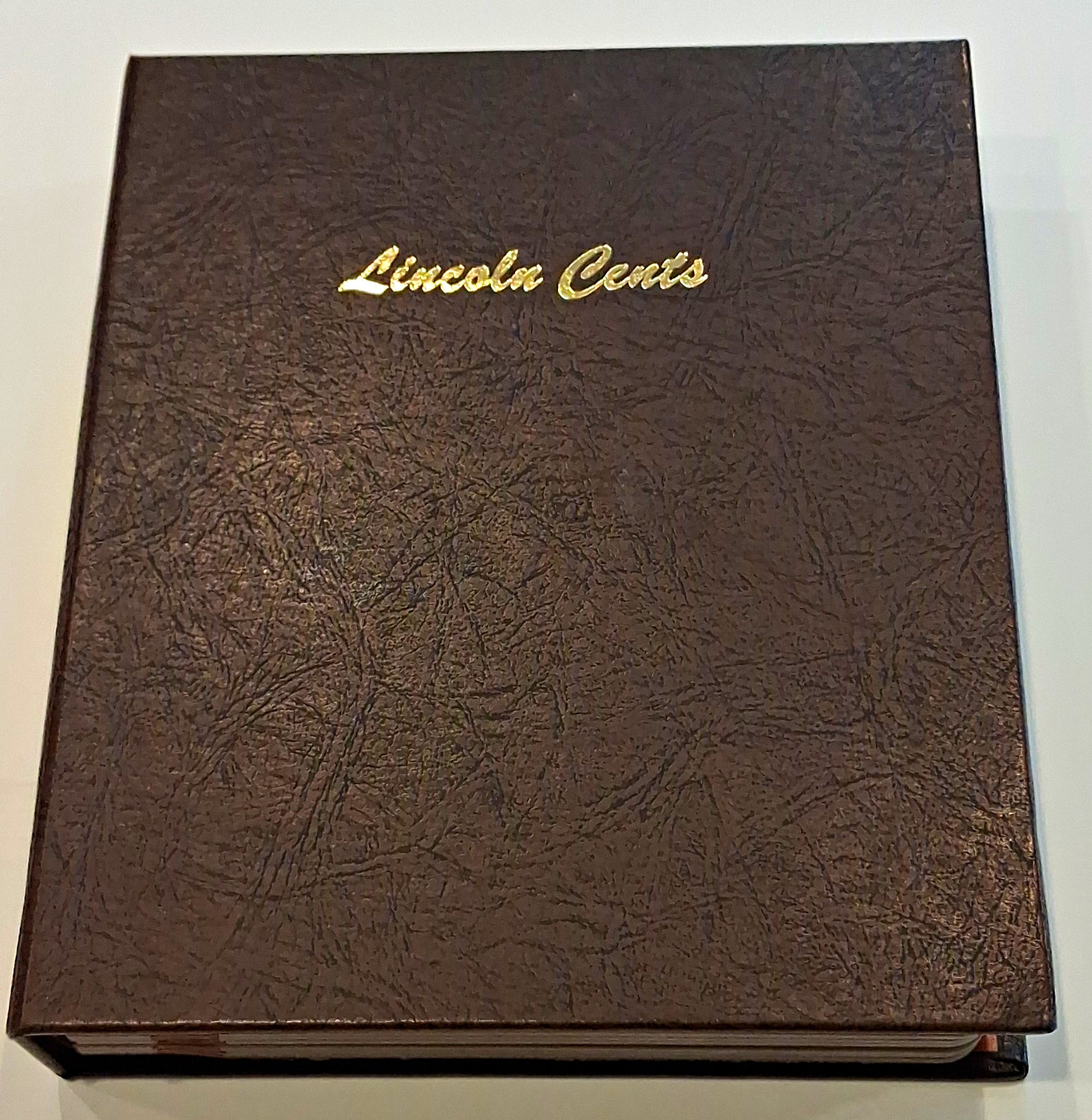 Dansco Lincoln Cents 1909- present Date Coin Album Binder w/ Coin Pages started
