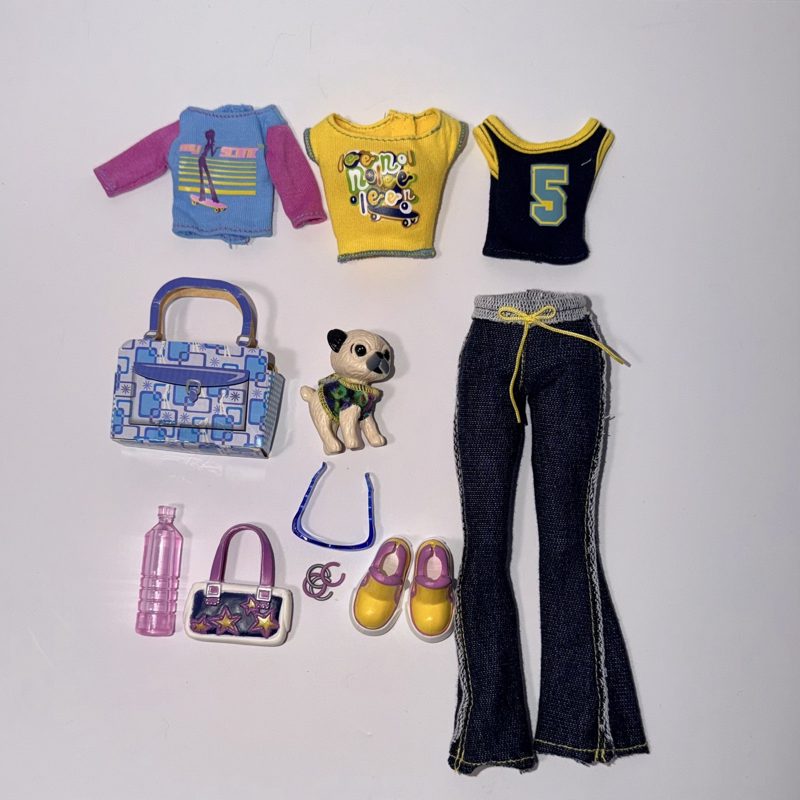 My Scene Near Complete NOLEE Teen tees Outfit, Shoes And Accessories + Dog