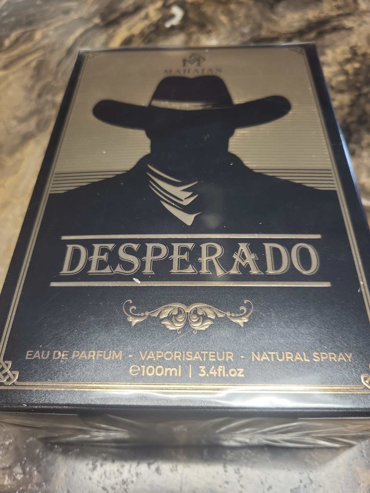DESPERADO MENS COLOGNE BY MAHAJAN 3.4 OZ 100ML NEW SEALED DESPERADO MENS COLOGNE BY MAHAJAN 3.4 OZ 100ML NEW SEALED