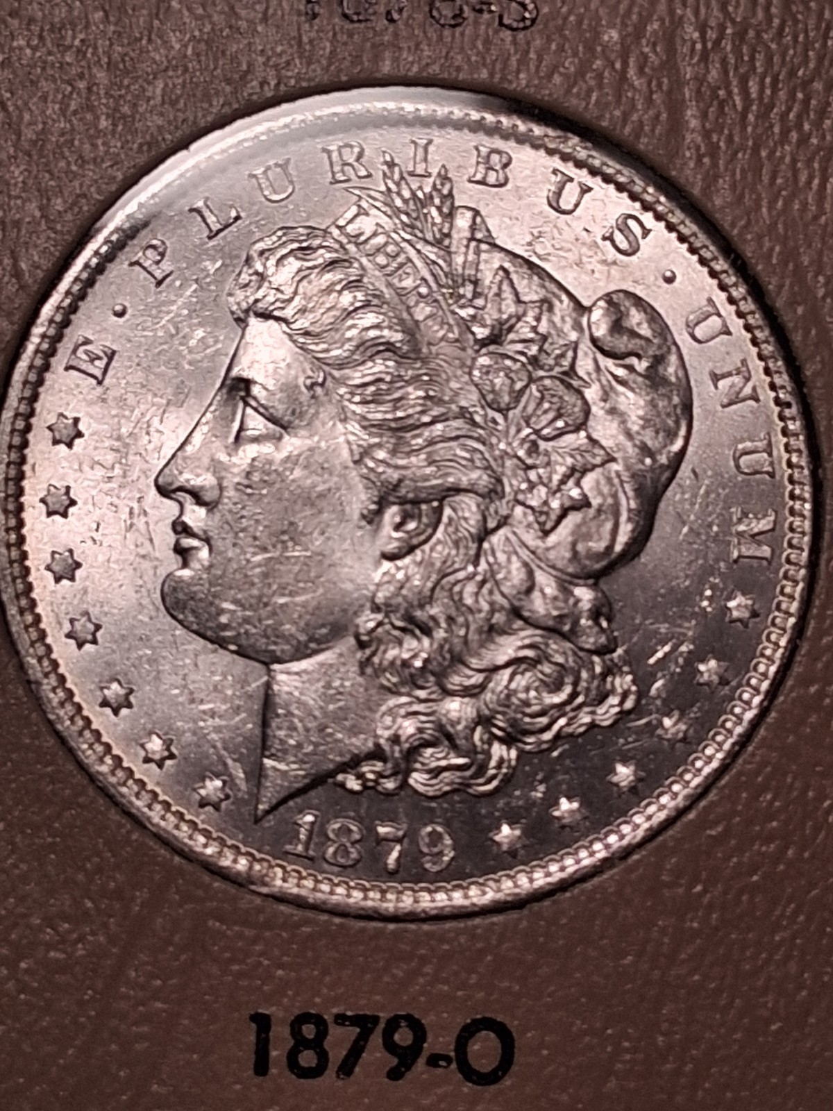 1879-0 MORGAN DOLLAR. MS++++/ CHOICE BU. 90% SILVER. SCARCE. 1879-0 MORGAN DOLLAR. MS++++/ CHOICE BU. 90% SILVER. SCARCE.