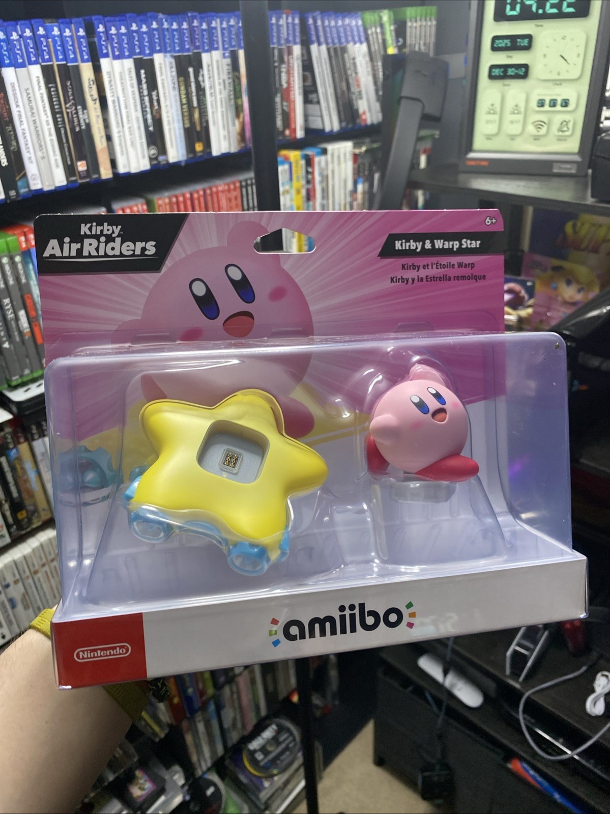 Kirby Air Riders Kirby and Warp Star - Nintendo Amiibo - Brand New Kirby Air Riders Kirby and Warp Star - Nintendo Amiibo - Brand New
