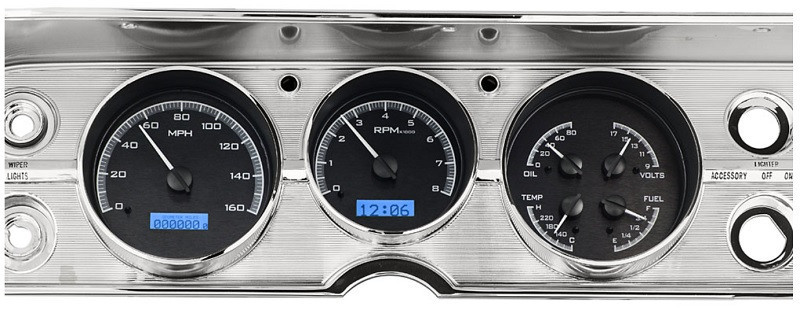 Dakota Digital 1964-65 Chevelle El Camino Analog Gauge System VHX-64C-CVL-K-B