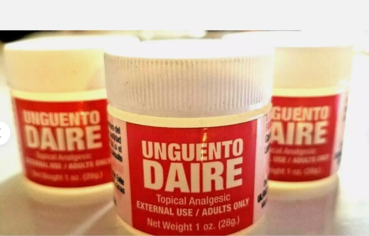 Unguento Daire.Topical Analgesic 1 oz (3 Pack )