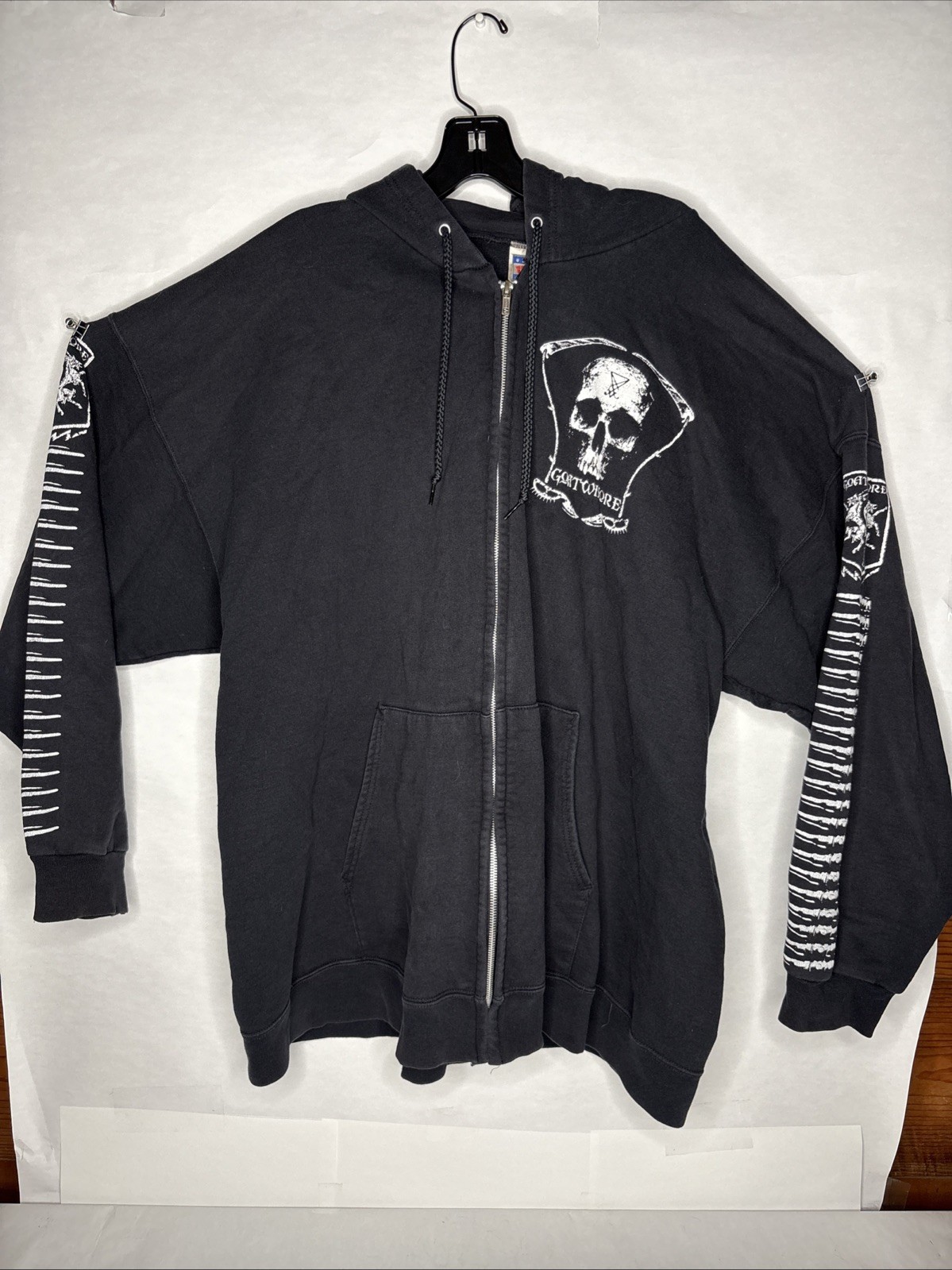 Rare Goatwhore 2XL Zip Up Hoodie