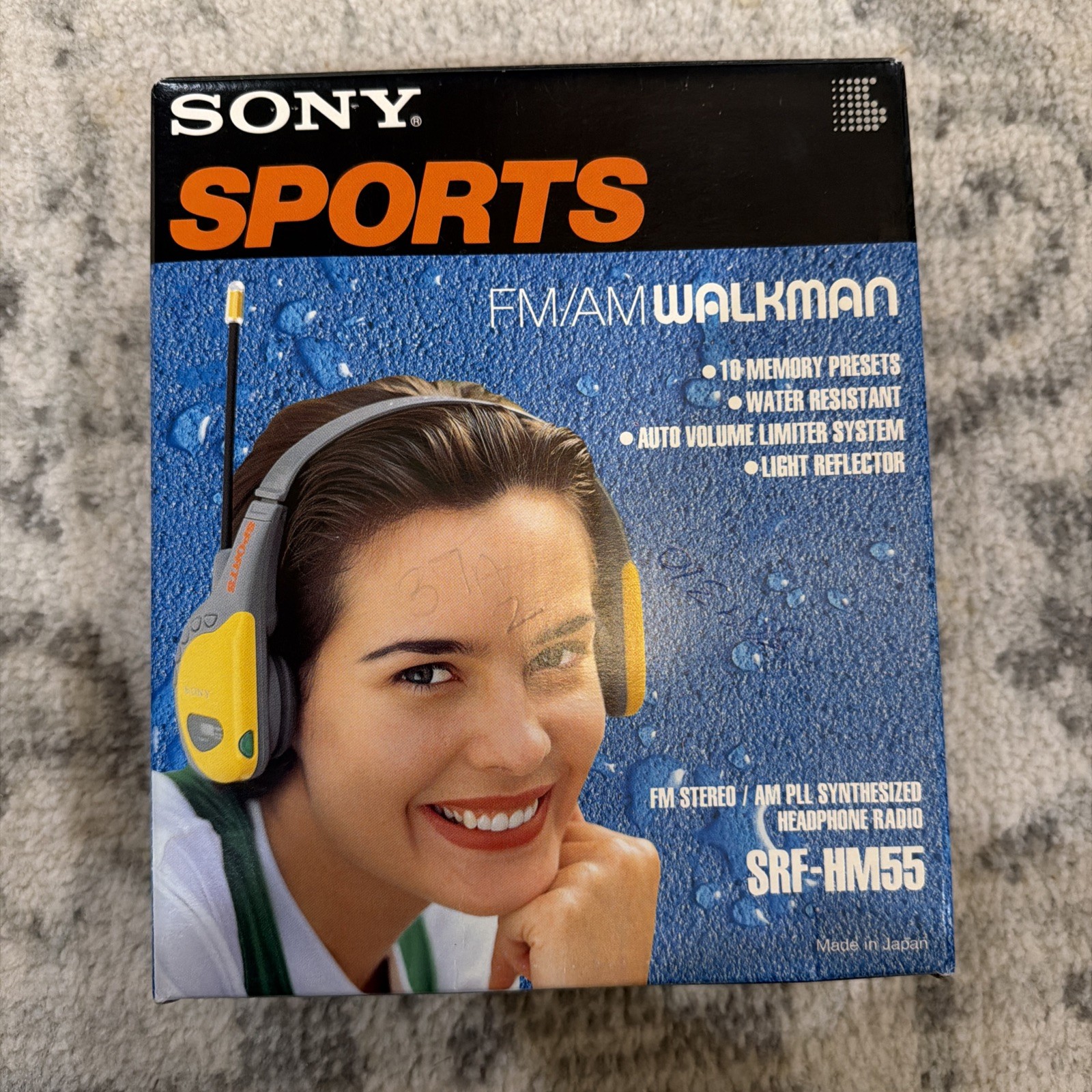 Vintage Sony Sports FM/AM Walkman Stereo Radio Headset Model SRF-HM55 New Sealed Vintage Sony Sports FM/AM Walkman Stereo Radio Headset Model SRF-HM55 New Sealed