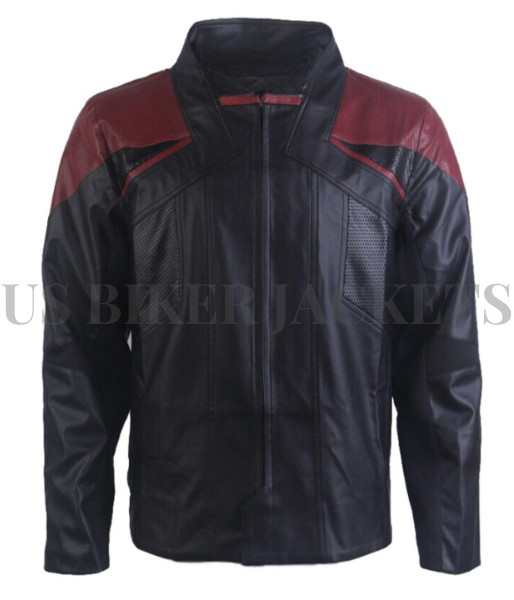Star Picard Jacket Season 3 Captain Trek Riker Leather Halloween Cosplay Costume Star Picard Jacket Season 3 Captain Trek Riker Leather Halloween Cosplay Costume