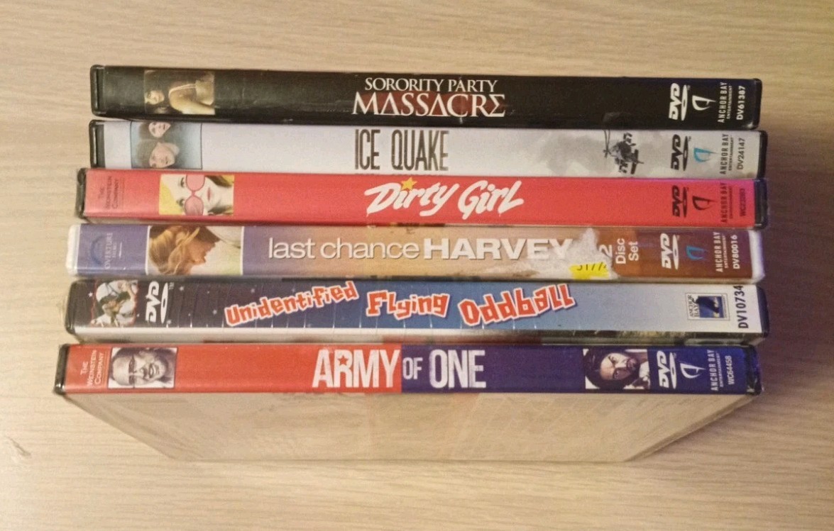 Anchor Bay DVD Movie Lot Of Six, Four Brand New Anchor Bay DVD Movie Lot Of Six, Four Brand New