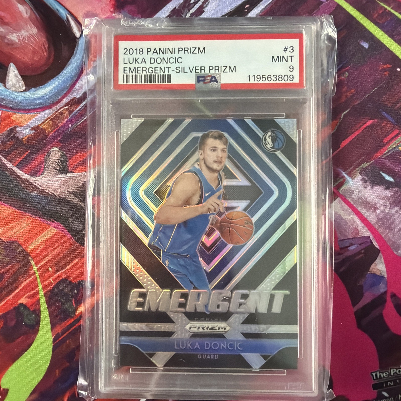 2018-19 Panini Prizm - Emergent Luka Dončić #3 Silver Prizm (RC) 2018-19 Panini Prizm - Emergent Luka Dončić #3 Silver Prizm (RC)
