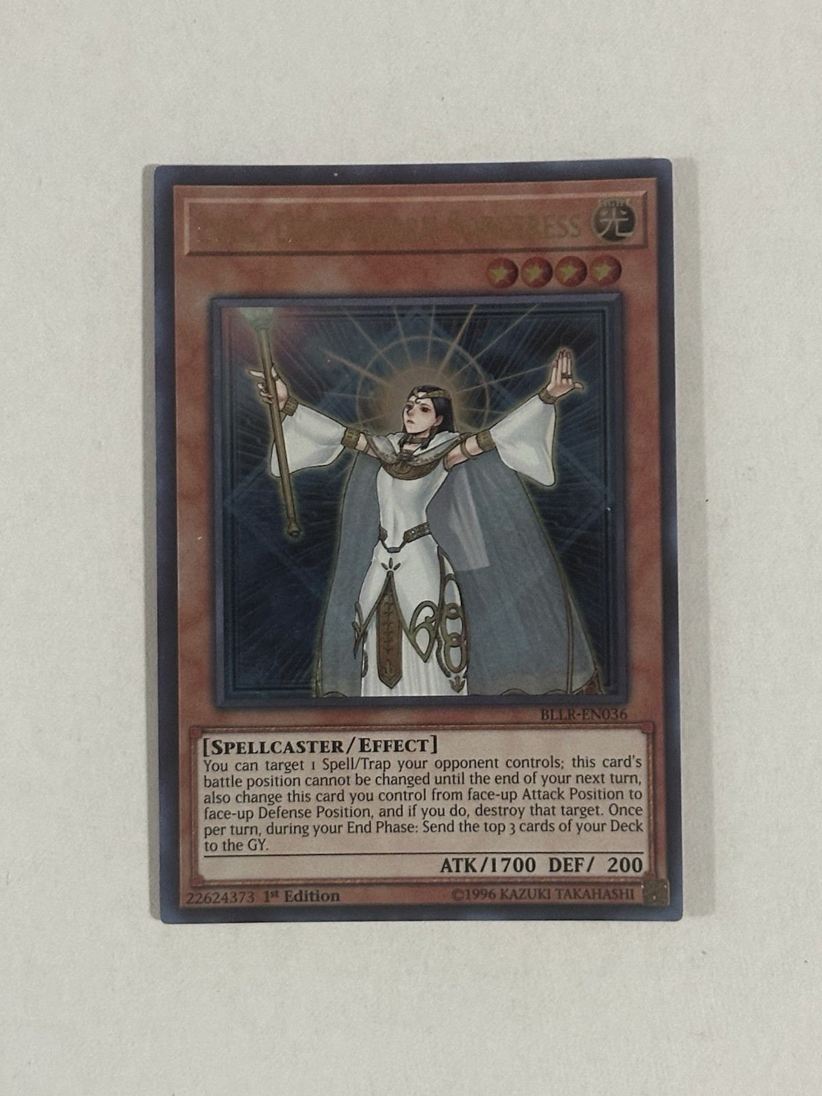 YUGIOH LYLA LIGHTSWORN SORCERESS BLLR-EN036 ULTRA 1ST ED NM FAST SHIPPING YUGIOH LYLA LIGHTSWORN SORCERESS BLLR-EN036 ULTRA 1ST ED NM FAST SHIPPING