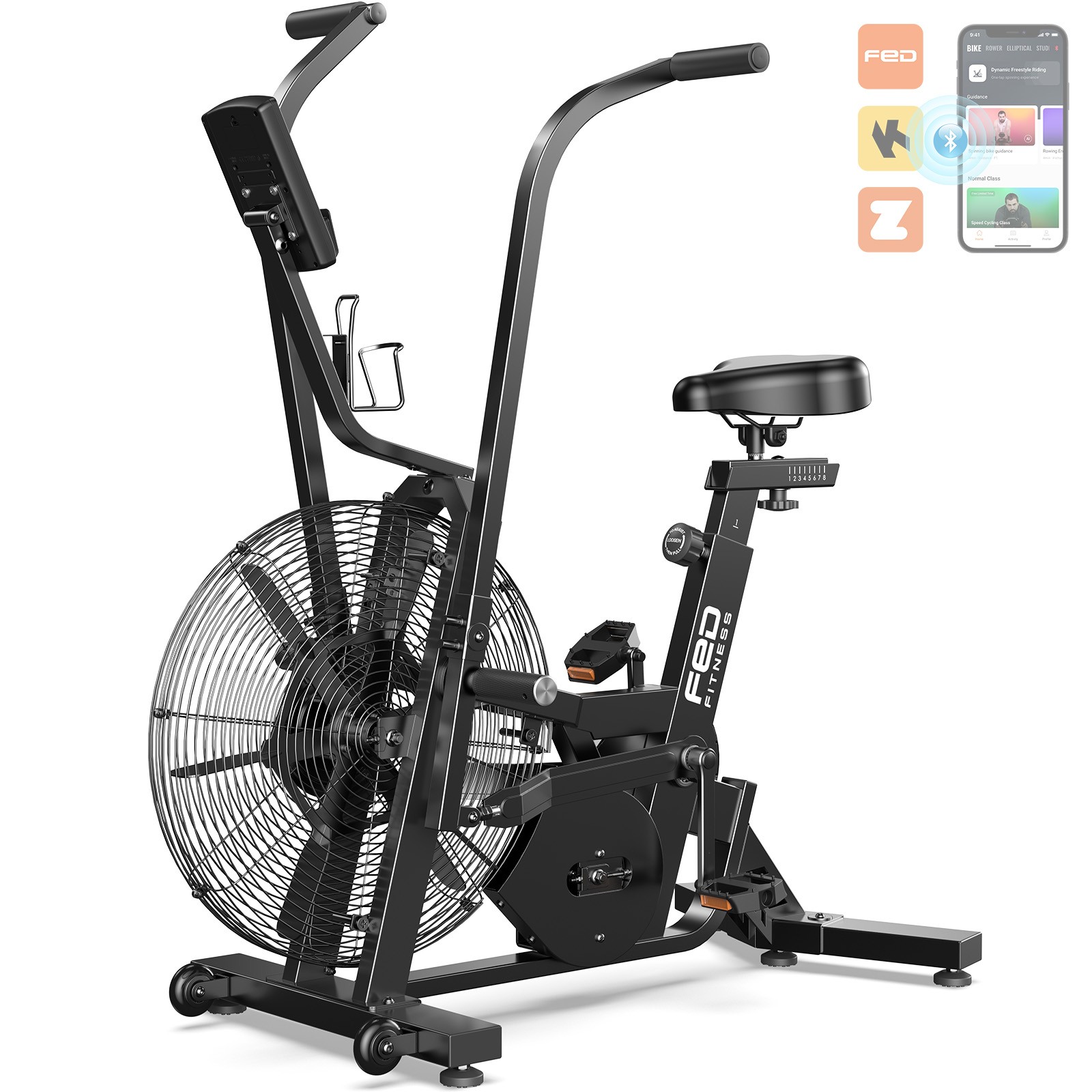 YOSUDA Fan Bike Exercise Bike, Air-Resistance Exercise Bike Dual-Drive Home Gym YOSUDA Fan Bike Exercise Bike, Air-Resistance Exercise Bike Dual-Drive Home Gym