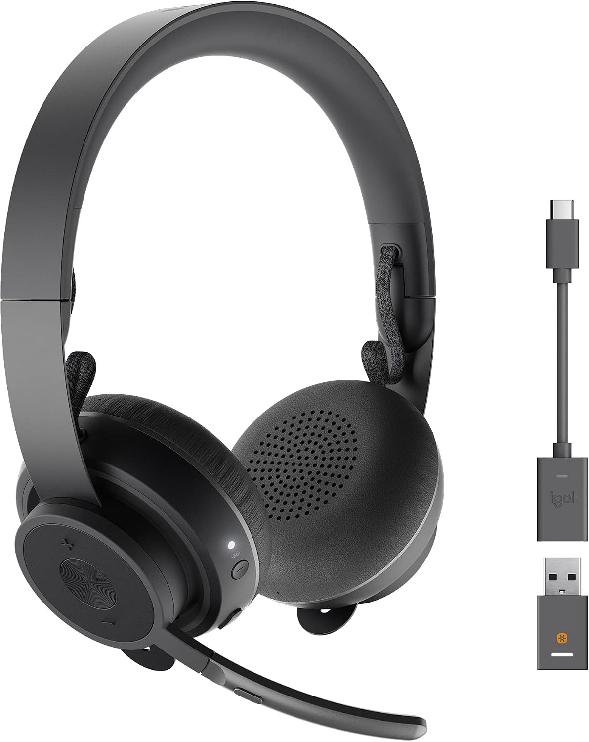 Logitech Zone Wireless UC Bluetooth Business Headset Graphite