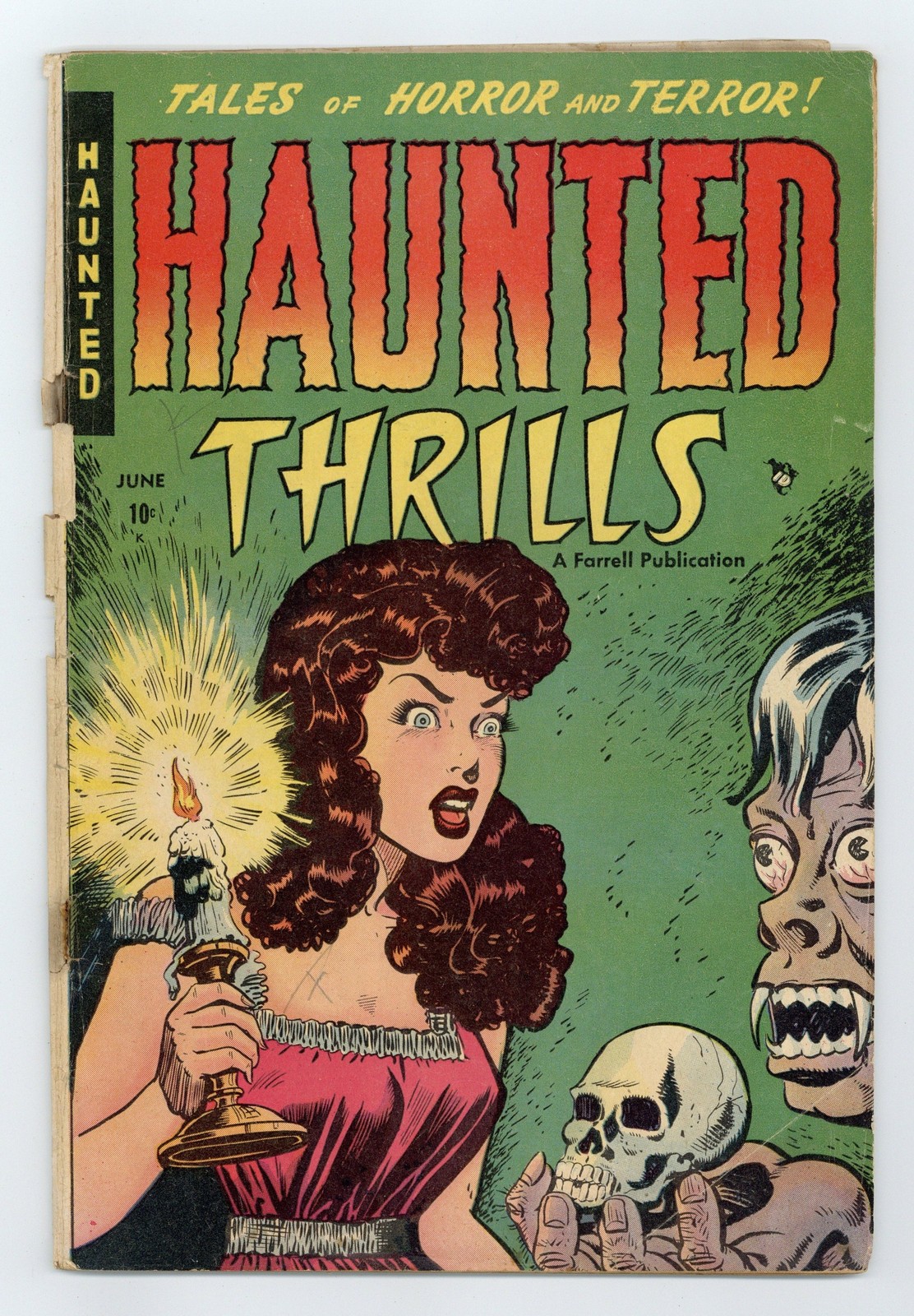 Haunted Thrills #1 GD+ 2.5 1952