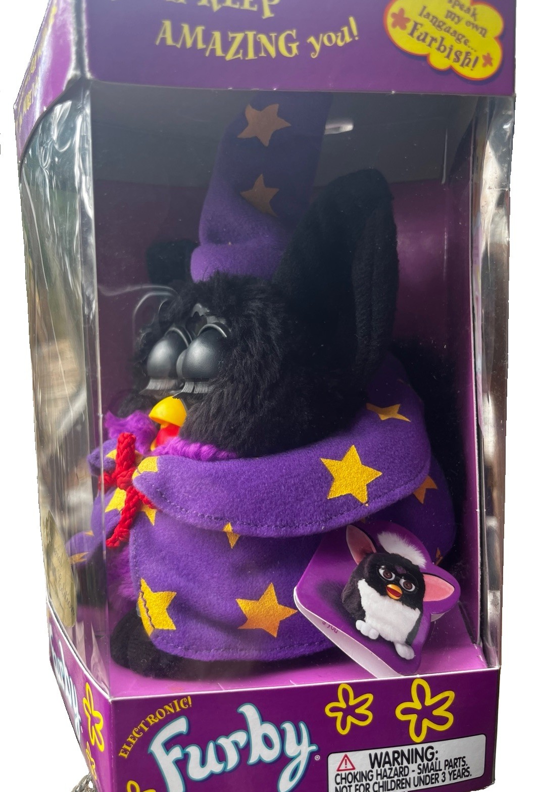 Vintage Wizard Furby - 1999 Toys R Us Special Edition Limited, New In Box Vintage Wizard Furby - 1999 Toys R Us Special Edition Limited, New In Box
