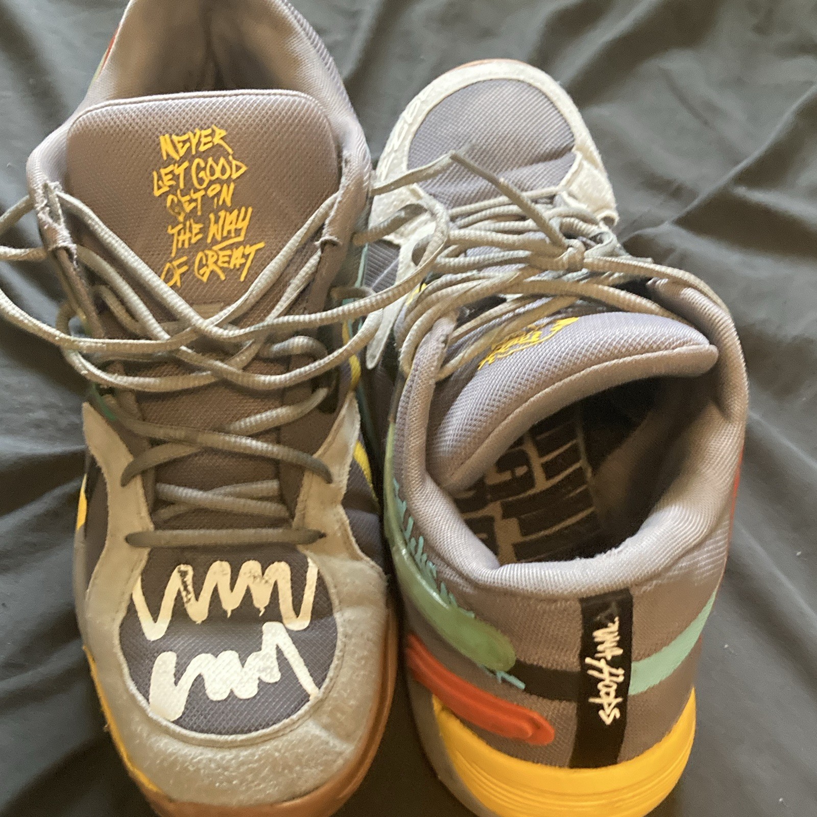 PUMA TRC Blaze Court Block Party Cast Iron PUMA TRC Blaze Court Block Party Cast Iron