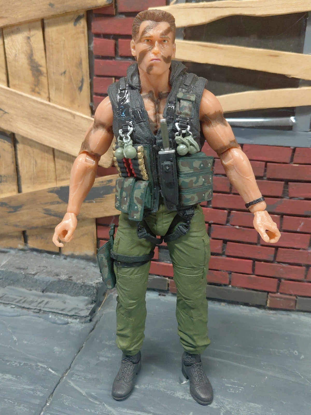 Neca Commando John Matrix 30th Arnold Schwarzenegger Action Figure
