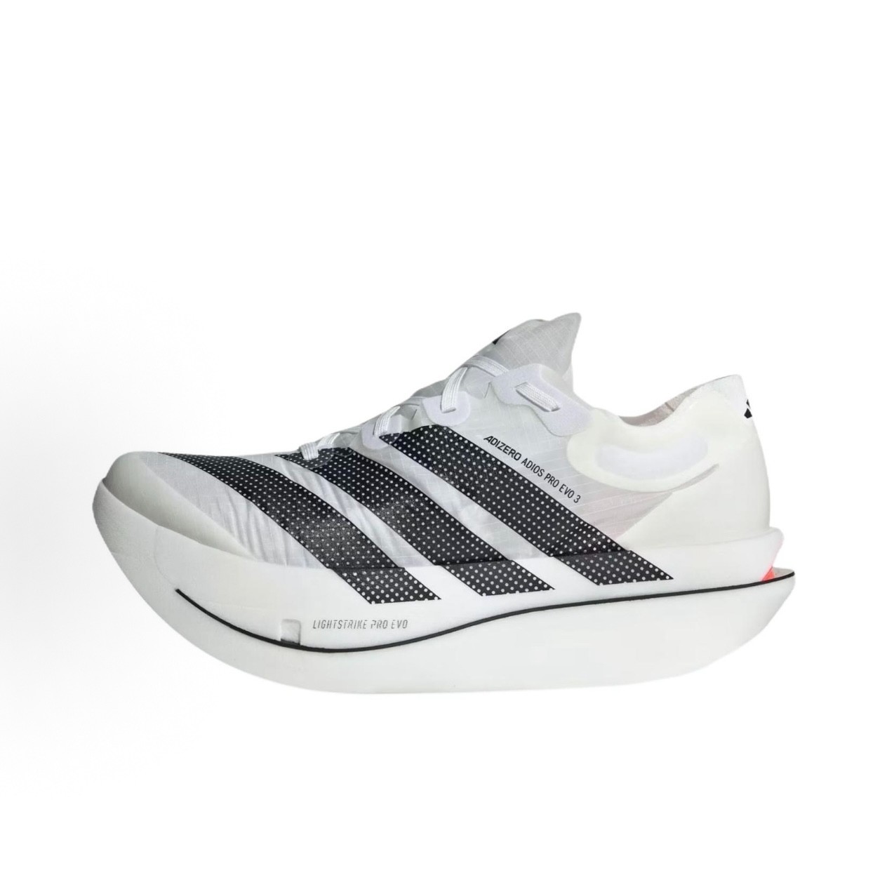 adidas Adizero Adios Pro Evo 3 'Cloud White Core Black Solar Turbo' KH7678 adidas Adizero Adios Pro Evo 3 'Cloud White Core Black Solar Turbo' KH7678