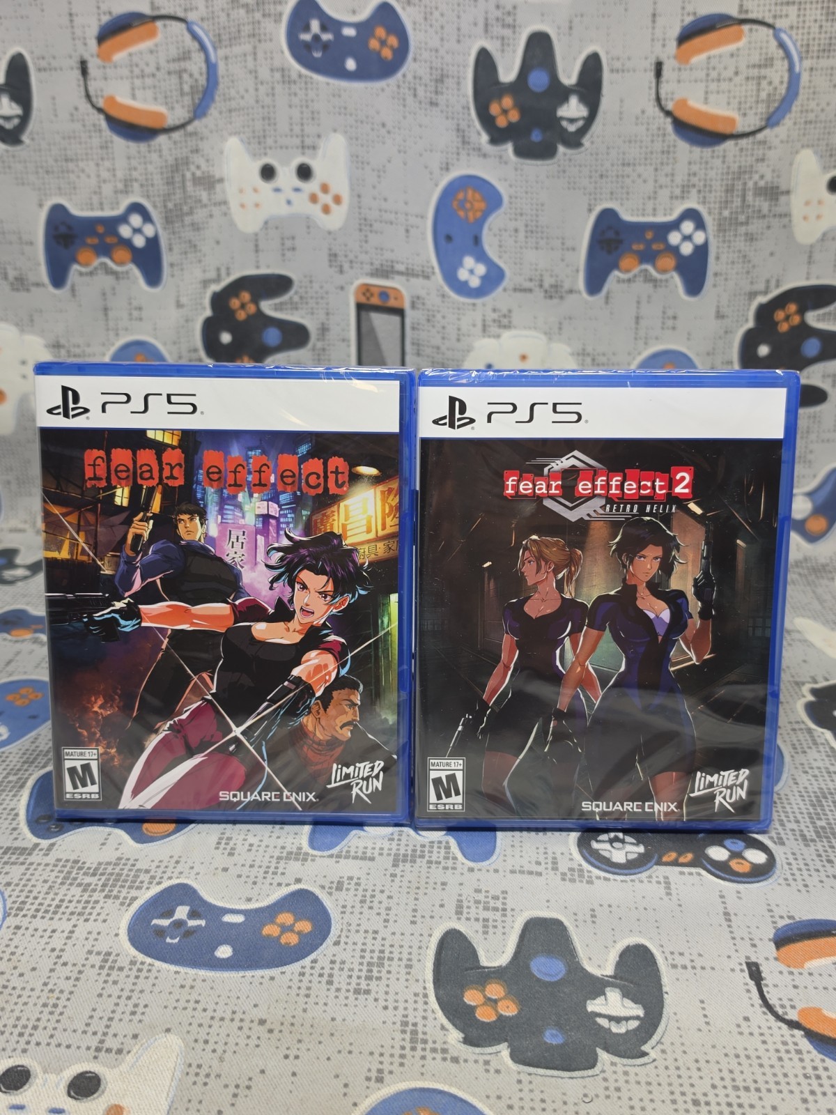 Fear Effect 1 + 2 (PlayStation 5, Ps5) 2-PACKS NEW FACTORY SEALED Fear Effect 1 + 2 (PlayStation 5, Ps5) 2-PACKS NEW FACTORY SEALED
