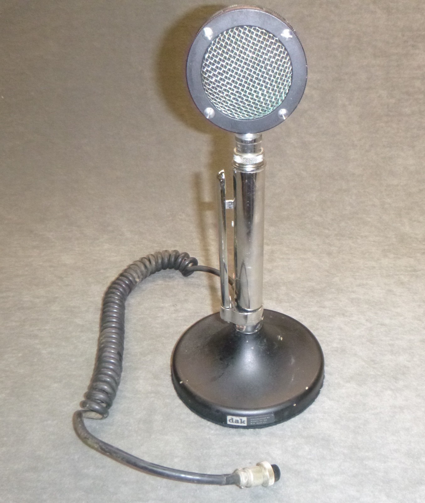 Astatic D104 Microphone and amplified stand