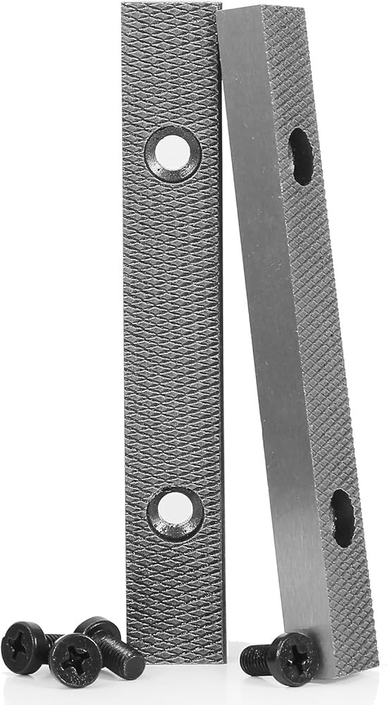 TEQ Correct Jaw Plate For Precision Bench Vise, M Series, 6 TEQ Correct Jaw Plate For Precision Bench Vise, M Series, 6