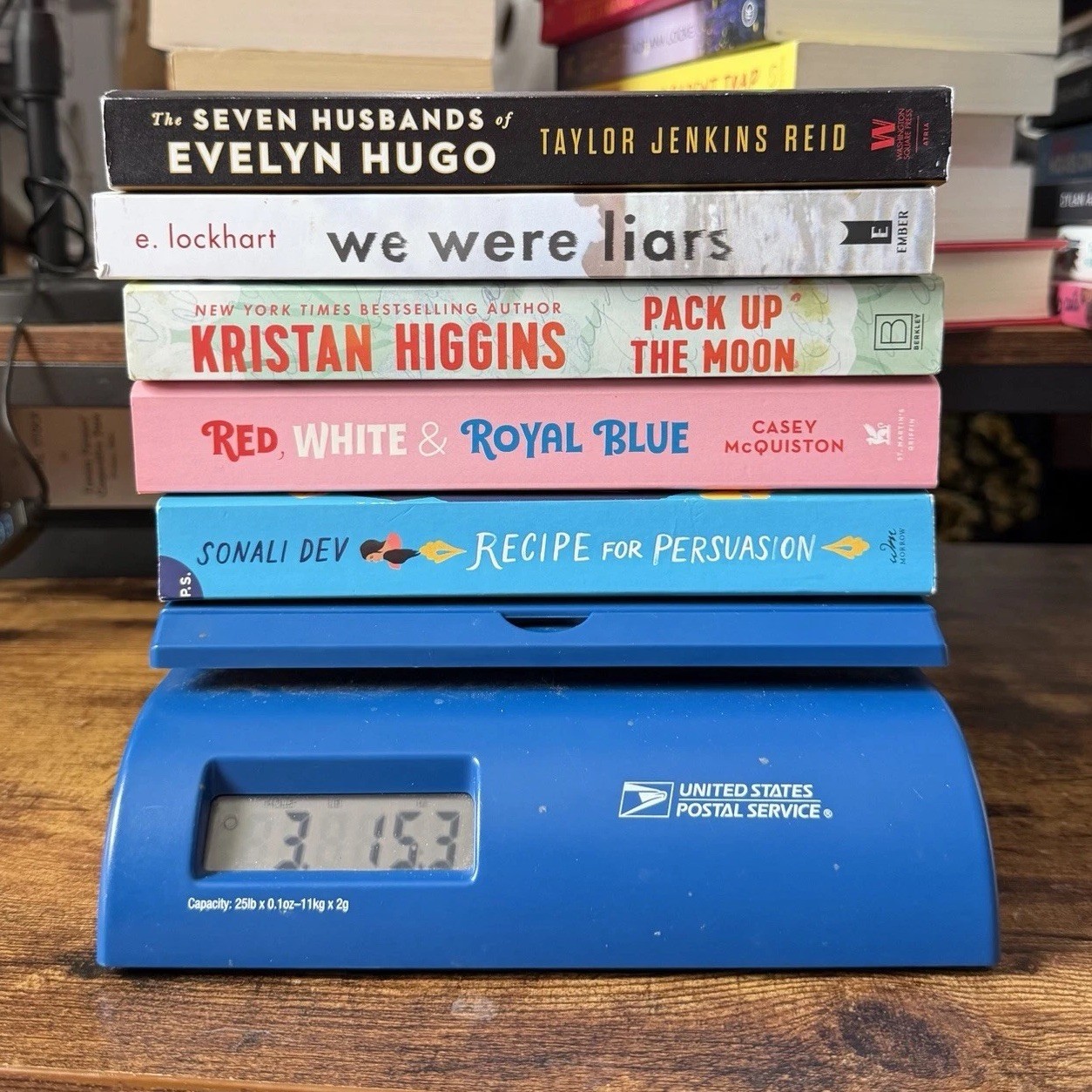 TikTok Popular Book Lot Of 5 Books Red White Royal Seven Husbands Booktok