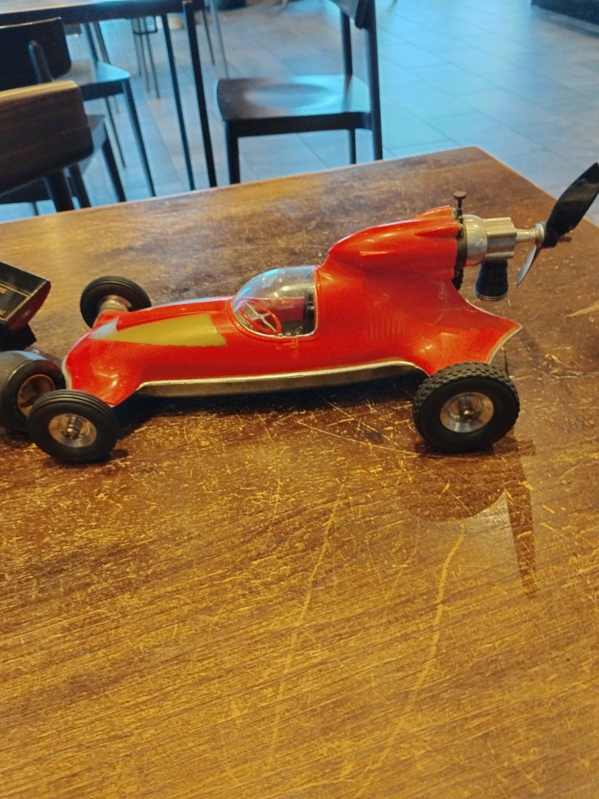 1950 Tether Car Cox Engine Never Fired Up Complete With Bubble Top 1950 Tether Car Cox Engine Never Fired Up Complete With Bubble Top