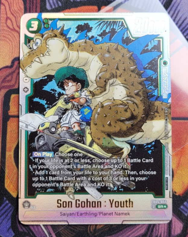 Son Gohan : Youth FB05-054 Manga Tournament Promo	Dragon Ball Card Fusion World