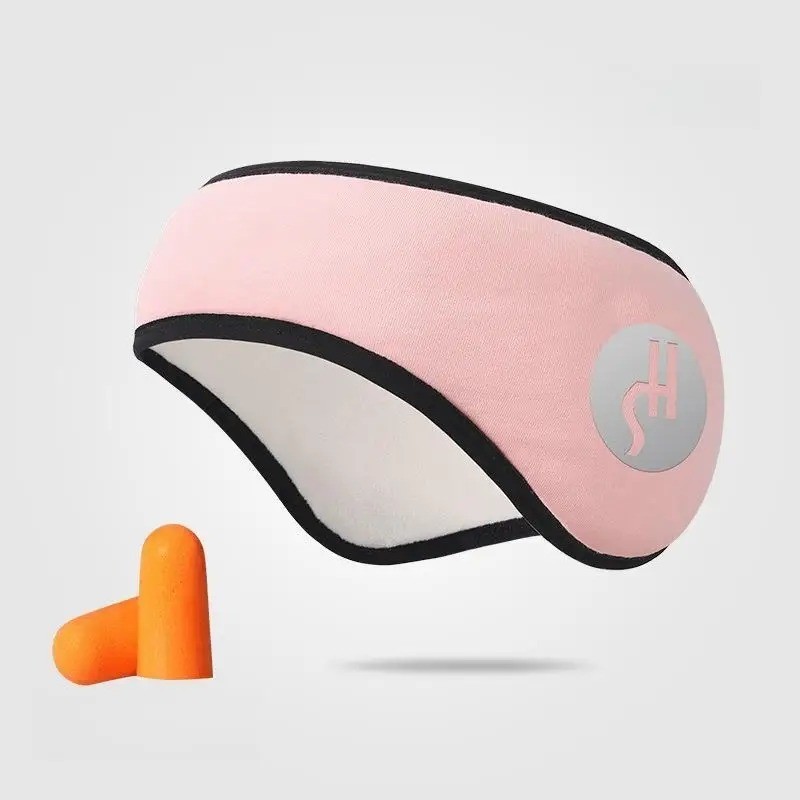  Noise Cancelling Ear Muffs Sleeping Head Soundproof Earmuffs Headband Travel
