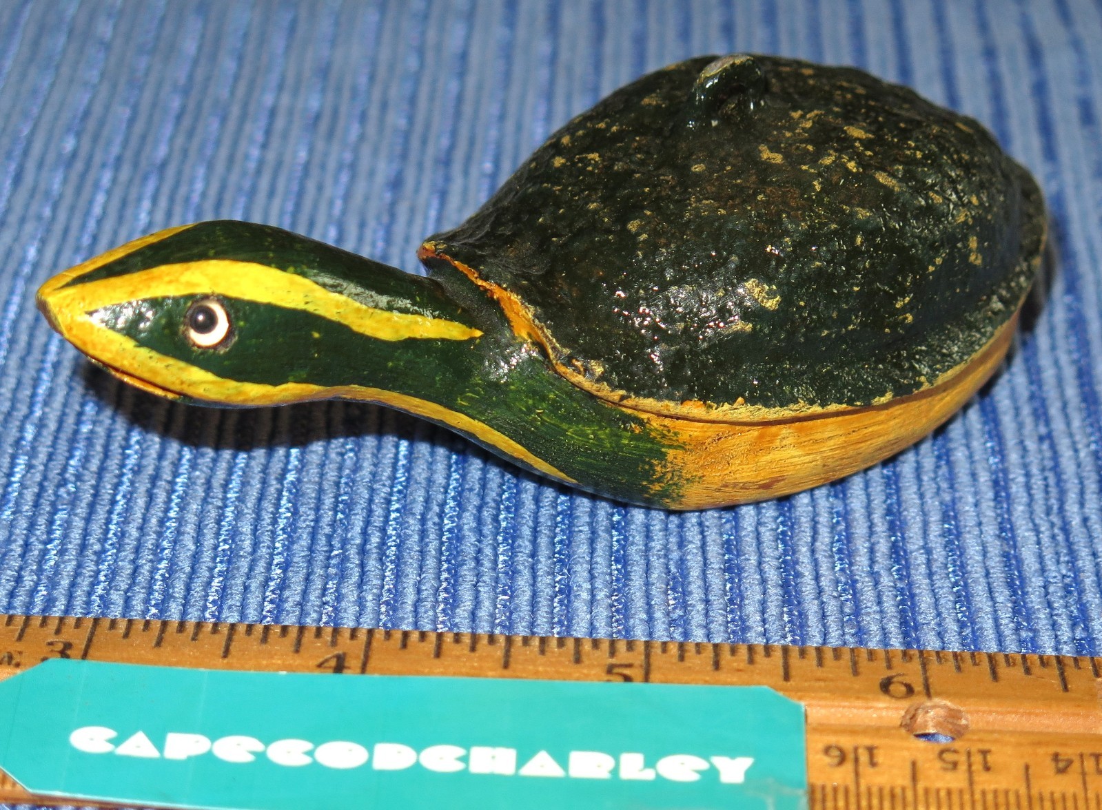 Dave Perkins DFD TURTLE Ice Fishing Decoy Excellent Dave Perkins DFD TURTLE Ice Fishing Decoy Excellent