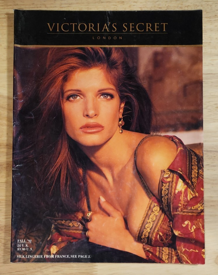 Vintage Victoria's Secret Fall 1992 Collection Stephanie Seymour