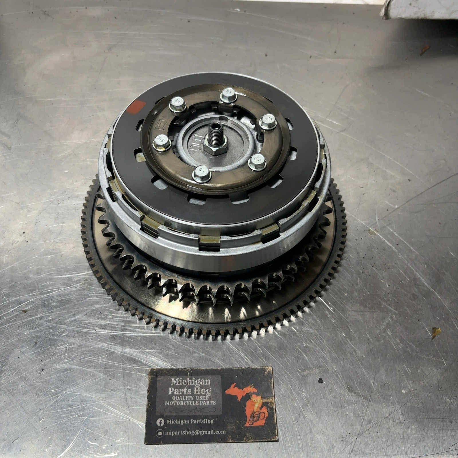 07-10 Harley Dyna Softail Touring OEM Clutch Assembly DAMAGED SPLINES